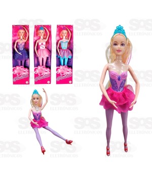 Boneca Articulada Bailarina Pica Pau PI3555