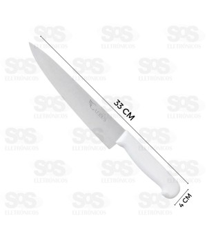 Faca Peixeira Em Aço Inox 8 Caerus CRS-2695 4572