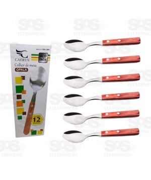 Kit Colher De Mesa Opala/Madras Com 12 Unidades CRS-2627 1099