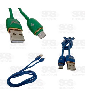 Cabo Micro USB V8 1 Metro 3.4A Altomex AL-2050-V8