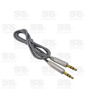 Cabo P2 Stereo 1 Metro Inova CBO-7381