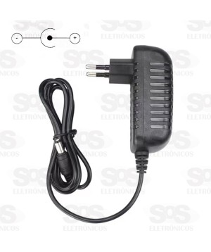 Fonte 12V 2A Bivolt Pino P4 Embalagem Econômica