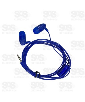 Fone De Ouvido Estéreo Com Microfone Inova FON-9827