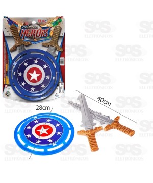 Escudo e Espada Coleção Heróis 0690