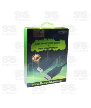 Cabo DisplayPort Para Monitor X-cell XC-ADP-28