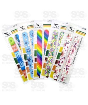 Kit Manicure 2 Lixas para Unhas Caerus CRS-1381