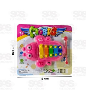 Brinquedo Xilofone Abelhinha Pica-Pau 3742