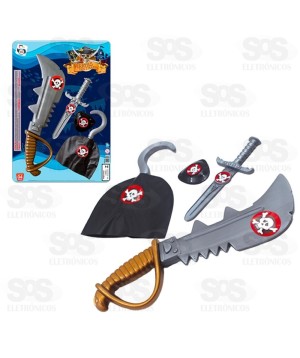 Conjunto Pirata Dos Sete Mares Pica-Pau 299