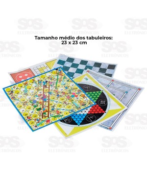 Jogos Reunidos Clássicos 6 Jogos Nig Brinquedos 1162