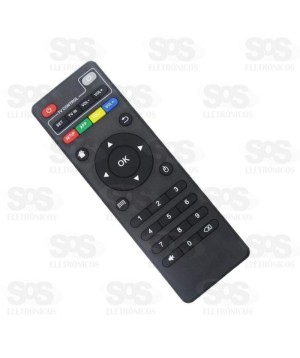 Controle Remoto Smart Box modelos mxq pro LE-7490 Maxx 8196