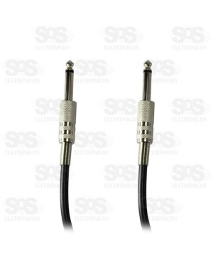 Cabo P10 x P10 Mono 5 metros XC-P10-P10 X-cell