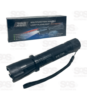 Lanterna Tática Com Laser E Choque Recarregável CRS-1376