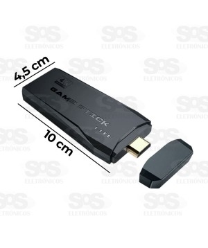 Game Stick Lite HDMI Com 2 Controles Sem Fio