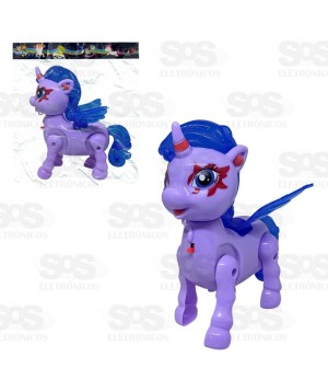 Unicórnio Encantado Com Luzes E Sons TK-2342