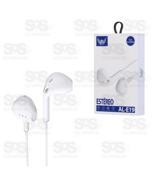 Fone Com Microfone Estéreo Altomex AL-E19