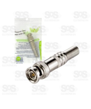 Conector BNC Sem Solda Unitário Q9 J-5501