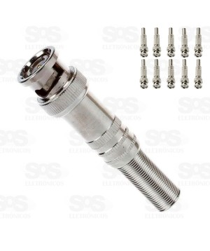 Conector BNC Sem Solda Unitário Q9 J-5501