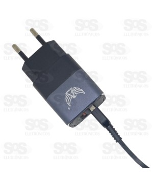 Carregador Extra Rápido 5.1A 2 USB Com Micro USB AL-7702-V8