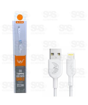 Cabo Iphone Turbo 2 Metros 3A Altomex AL-12-5G
