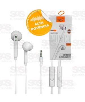Fone Auricular Com Microfone Altomex AT-05