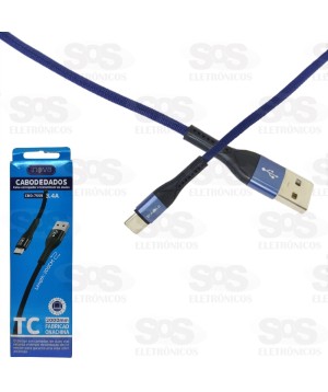 Cabo Type-C 2 Metro 3.4A Inova CBO-7559