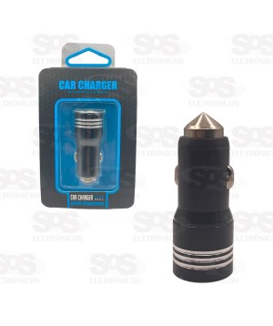 Carregador Veicular 2.4A Com 2 USB Altomex AL-2109D