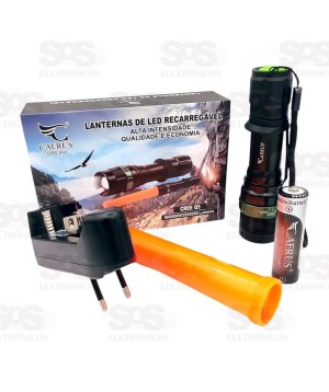 Lanterna Tática de Led Com Sinalizador Caerus CRS-990