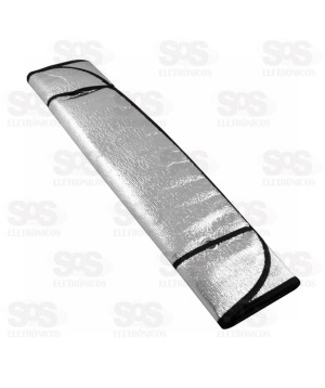 Protetor Solar Parabrisa Quebra Sol Liso 130x60cm TRY-0014