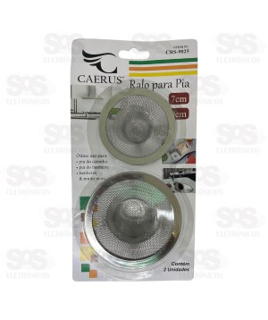Kit Ralo Para Pia 7 e 9 CM Aço Caerus CRS-9025
