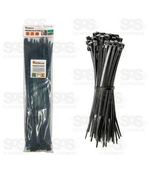 Abraçadeira De Nylon 5.4X400MM Com 100 Unidades Troya Tools TRY-6066