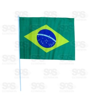 Bandeira Do Brasil Grande 40x33 cm Simples