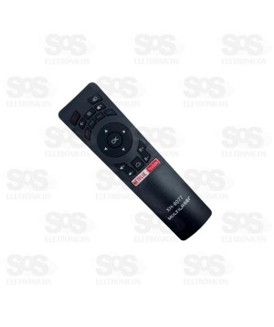 Controle Remoto Smart Multilaser Netflix Youtube XH 9077