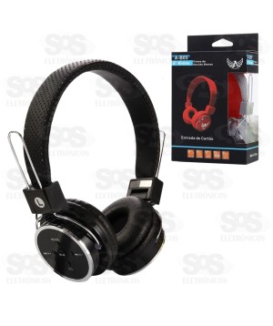 Fone De Ouvido Sem Fio Bluetooth E SD Altomex A-B05