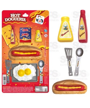 Kit Hot Dog 9 Peças Pica-Pau 0724