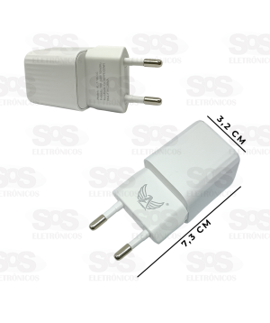 Carregador 20W USB-C E Type-C Cabo Micro USB V8 Altomex AL-7708-V8