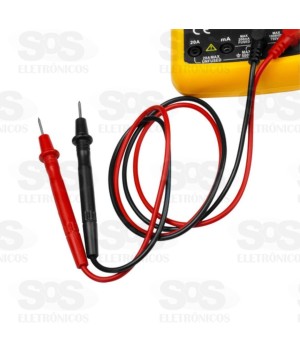 Cabo de Teste Para Multímetro 2 Pontas Exbom PTM-210