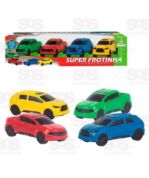 Super Frotinha 4 Carrinhos Divplast 563
