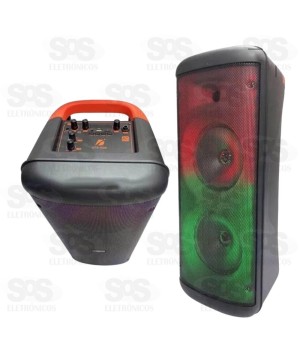 Caixa De Som Sem Fio 50W Grave e Agudo KTS-1626