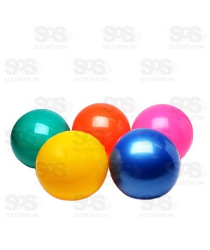 Bola De Vinil Brilhante Cores Sortidas 20cm 164