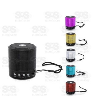 Mini Caixa de Som Bluetooth Altomex WS-887K