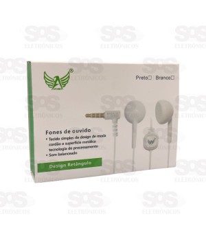 Fone De Ouvido Estéreo Com Microfone Altomex A-385/AL-386