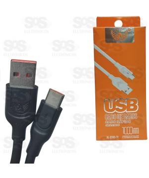 Cabo Rápido Type C Turbo 1 Metro Altomex AL-2303-TY