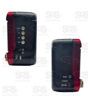 Rádio Retrô Receptor 3 Bandas Altomex AD-8979