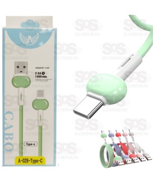Cabo Type C 2.0A Com 1Metro Altomex A-029-TYPE-C