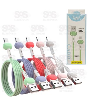 Cabo Type C 2.0A Com 1Metro Altomex A-029-TYPE-C