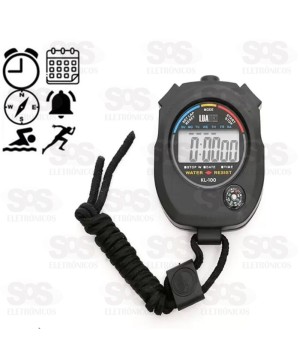 Cronômetro Digital Esportivo Multifuncional Luatek KL-100
