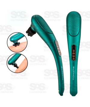 Bastão De Massagem Multifuncion 15 Velocidades Tomate AM-014