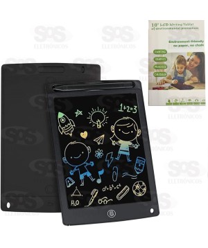 Lousa Mágica Infantil Digital LCD 10 Polegadas