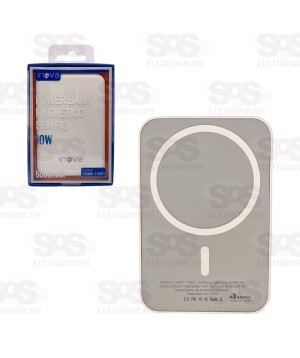 Carga Extra Magnético 5.000mAh Inova CHAR-11051