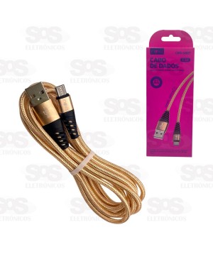 Cabo De Dados Micro USB V8 3.4A 2 Metros Inova CBO-9867